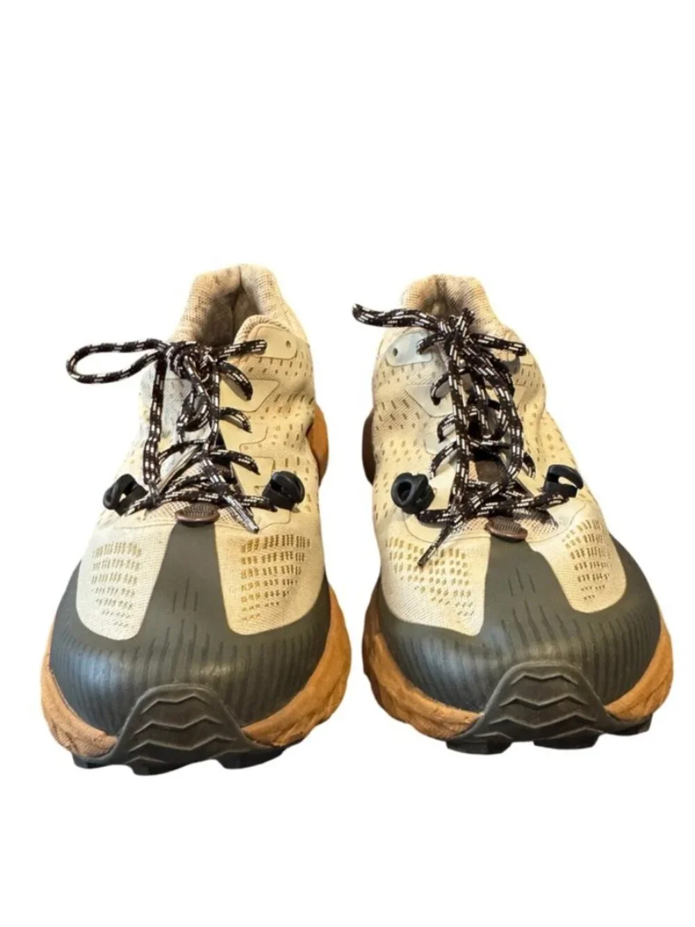 Merrell Agility Peak 5 Trail Shoes Men’s 12 Oyster Olive Vibram Megagrip EUC